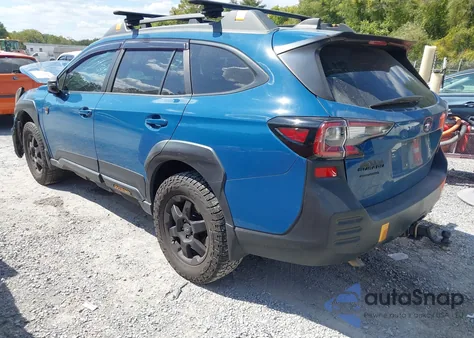 2022 Subaru Outback Wilderness из США, поврежденный, VIN 4S4BTGUD3N3105087